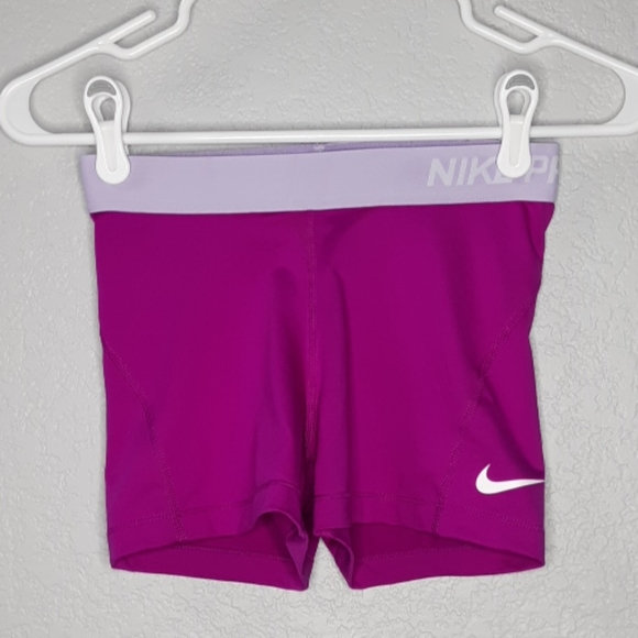Nike Pants - Nike Pro Dri-Fit Bright Purple & Lavender Shorts